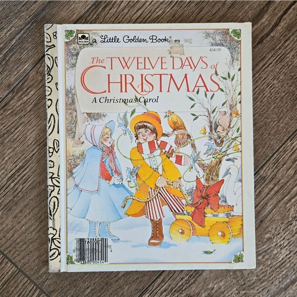 The Twelve Days of Christmas Little Golden Book
